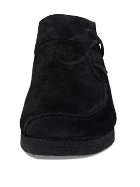 Clarks Lugger Boot (Black Waxy Leather) Men's Boots